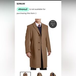 Daniel Hechter Paris wool blend overcoat